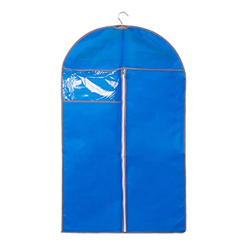 LDIW Kleiderschutzhülle Nicht Gewebt Kleider Schutzhülle Staubschutz Kleidersack (10 Stück),Blau,60x120cm