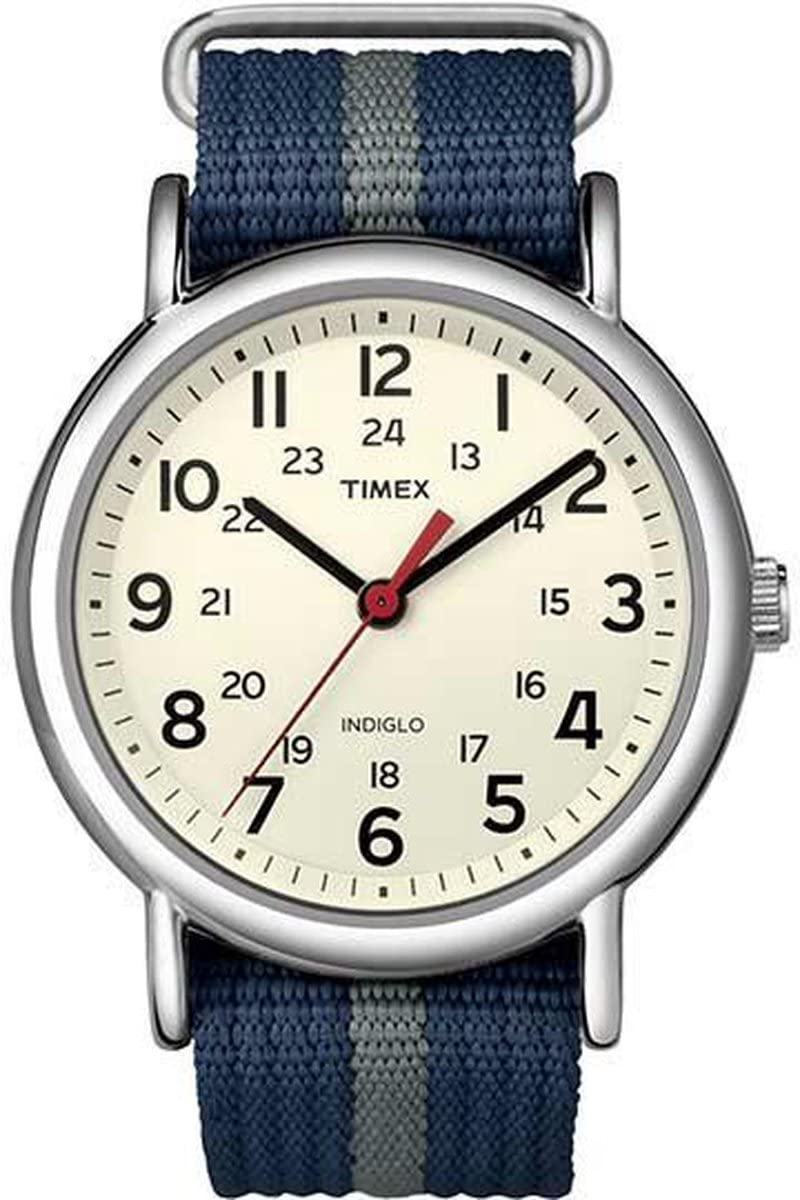 Timex Damen Quarz Uhr mit Nylon Armband T2N654