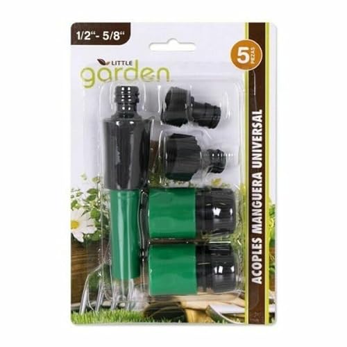 Little Garden Universal-Kupplungen 23780 1/2 Zoll - 5/8 Zoll, 5 Stück (18 Stück)