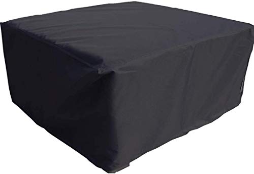 78in Patio Table Cover Veranda Rectanguler Black Waterproof Outdoor Dinner Protector Dust-Proof Table Desk Cover Furniture Covers with Storage Bags for Garden Outdoor Indoor Furniture Table
