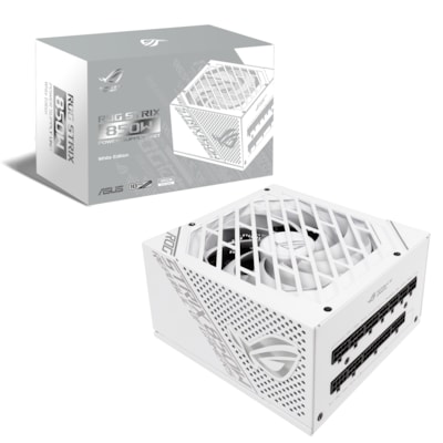 ASUS ROG-STRIX-850G-WHITE – White Edition – Netzteil (intern) – ATX12V – 80 Plus Gold – AC 100-240 V – 850 W – Weiß