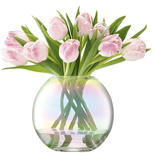 Vase Pearl H16cm, perlmuttfarben