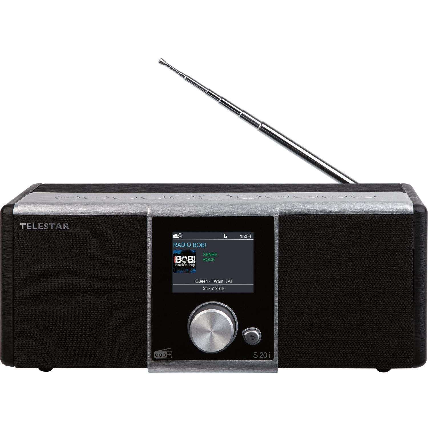 Telestar S 20i (Radio, Internetradio, DAB+, UKW, USB, Bluetooth, Hybridradio)