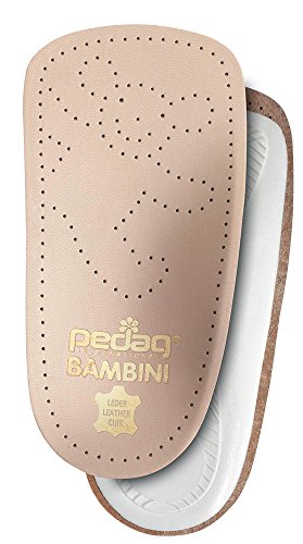 Pedag 192 Bambini APMA Accepted 3/4 Children's Orthotic, Tan Leather, Toddler 10.5/11 ch by Pedag