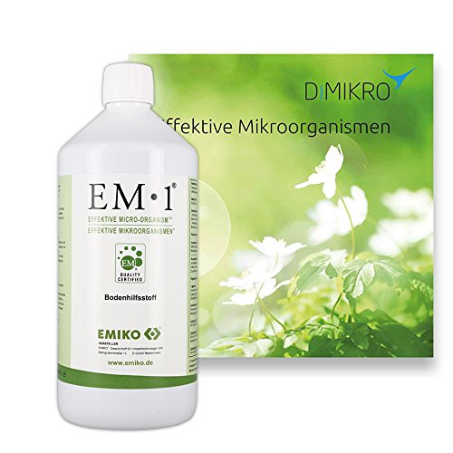 EM1 Urlösung Emiko + Broschüre über Effektive Mikroorganismen DIMIKRO (1L)