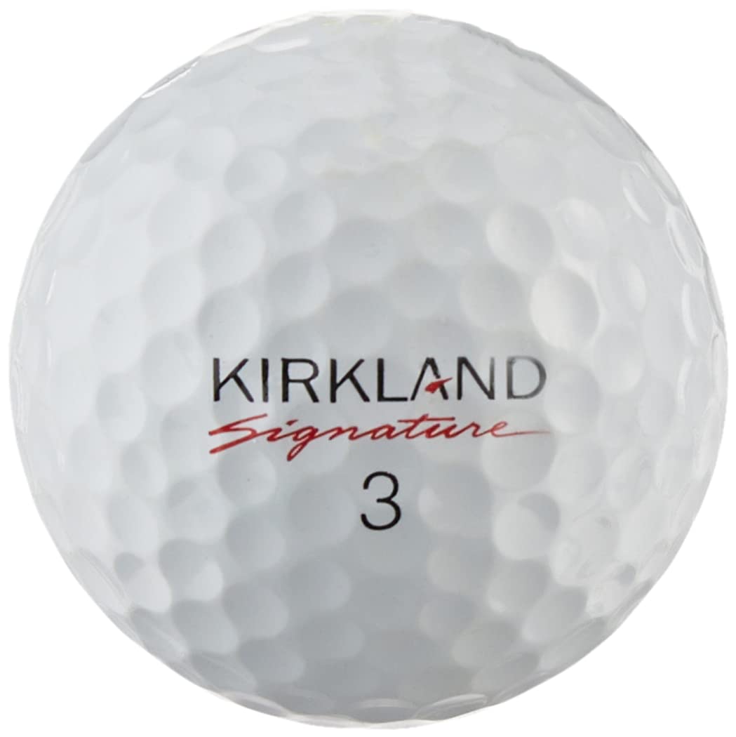 Kirkland Signature Golfball-Mix – 24 in Mintqualität gebrauchte Golfbälle (AAAA Signature KSIG 3-teilige 4-teilige Golfbälle), weiß, Einheitsgröße (24BLBX 2)