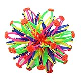 Hihey Hoberman Sphere Teleskopkugel Kunststoff Stretch Ball Einziehbare Kugel Spielzeug Lustige Bunte Spielzeugball Für Kinder