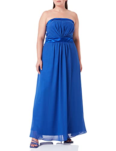 Astrapahl Damen ed006021 Kleid, Blau (Dunkelblau Blau), 34