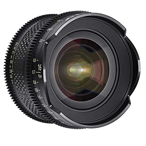 XEEN CF Cinema 16mm T2,6 Sony E Mount Vollformat – professionelles Cine-Objektiv – Carbon Linsenzylinder – extrem kompakt und besonders leicht