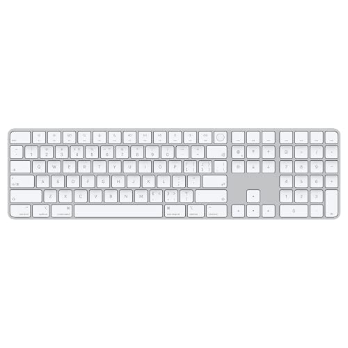 Apple Magic Keyboard mit Touch ID und Ziffernblock (für Mac mit Apple Chip) - Chinesisch (Pinyin) - Silber