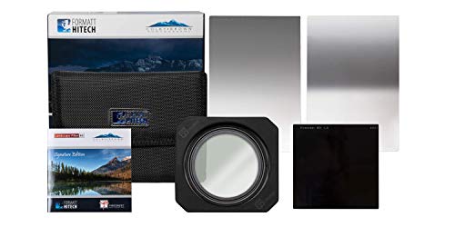 Formatt Hitech Colby Brown Signature Edition Landschaftsfotografie Kit - Landschafts-, Reise- oder Outdoorfotografie Kit - 3 Filter Photography Kit mit Adapterringen, Filtertüten und Fotoheft
