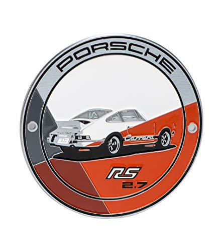 PORSCHE Plakette/Grill Badge - RS 2.7 Kollektion 911 F/901/930/964