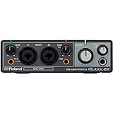 Roland RUBIX22 hochauflösendes Interface mit je 2 Ein-/Ausgängen, Hi-Res Interface für Mac, PC und Ipad mit zwei Eingängen und zwei Ausgängen