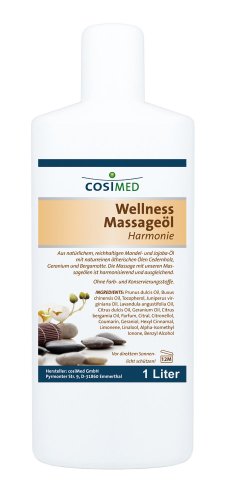 Wellness-Massageöl Harmonie von cosiMed, 1 Liter
