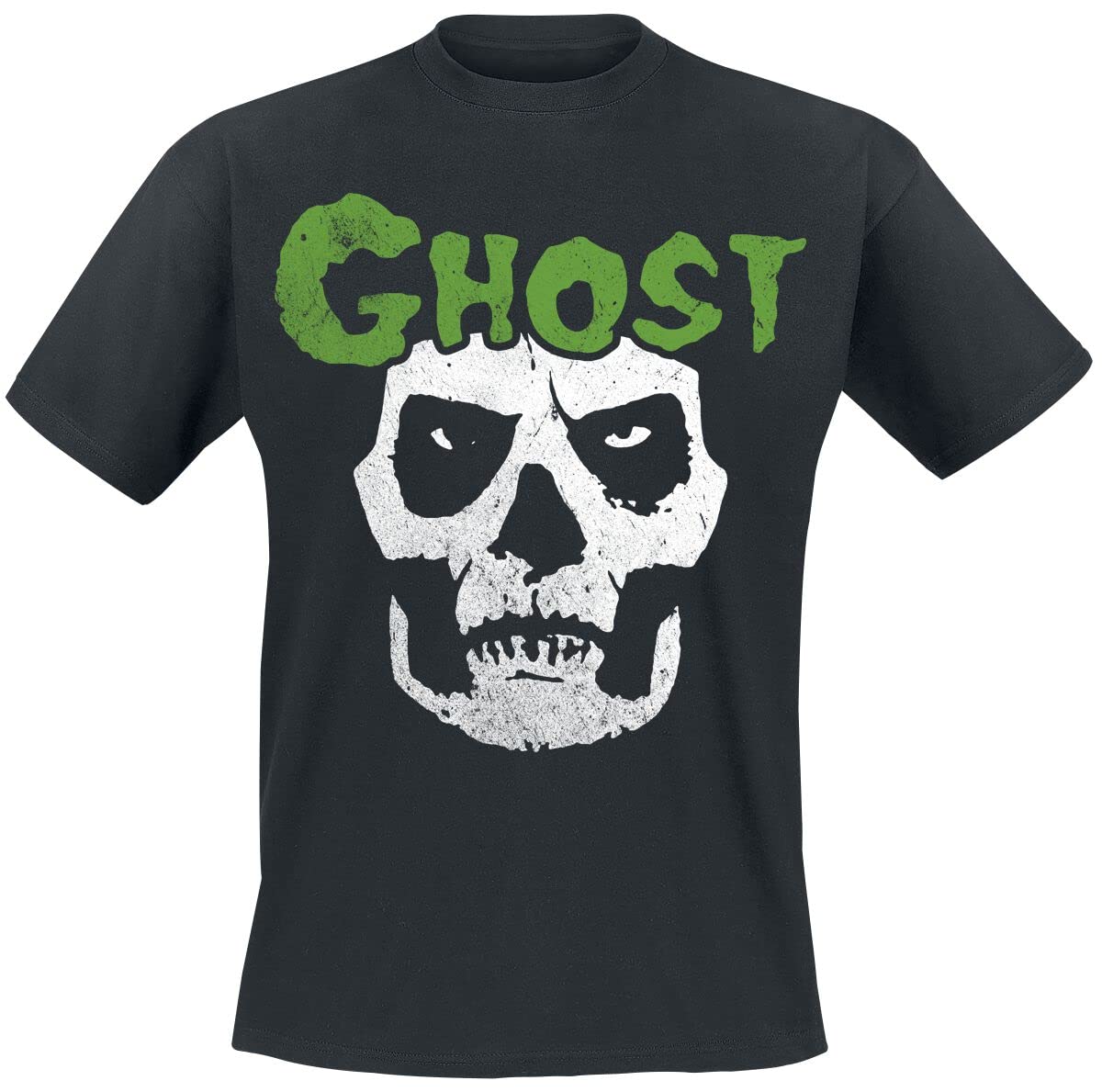 Ghost Fog - YK Männer T-Shirt schwarz S 100% Baumwolle Band-Merch, Bands, Nachhaltigkeit