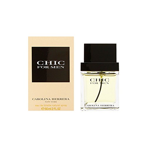 Carolina Herrera Chic Homme / men, Eau de Toilette, Vaporisateur / Spray 60 ml, 1er Pack (1 x 60 ml)