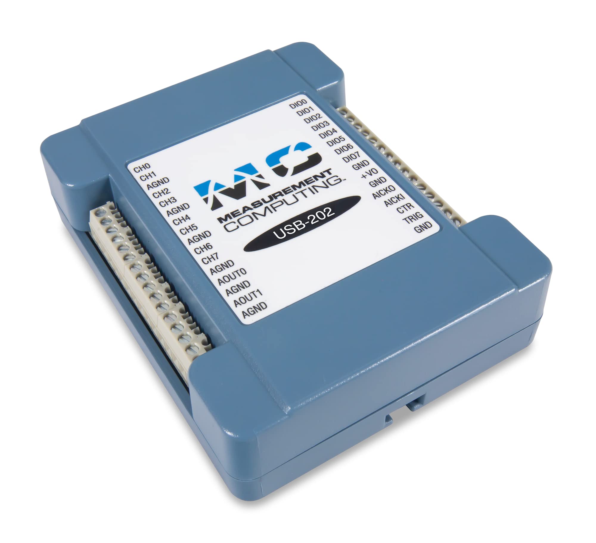 MCC USB-201-12-Bit Low-Cost Messmodul für Standard-Spannungssignale
