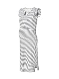 ESPRIT Damen Dress Nursing Sleeveless Stripe Kleid, Blau-485, XXL