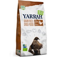 YARRAH GRAINFREE Nahrhaftes Bio-Trockenfutter für Hunde – für alle Hunderassen und Altersgruppen | Exquisite Biologische Hundebrocken mit Huhn ohne Getreide, 2kg | 100% biologisch & frei von künstlichen Zusätzen