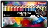 Pastellkreidestift - STABILO CarbOthello - ARTY+ - 60er Metalletui - mit 60 verschiedenen Farben