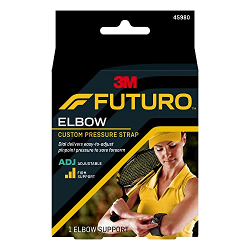 Futuro 45980EN Tennis-Armband für Ellenbogen, einstellbarer Druck