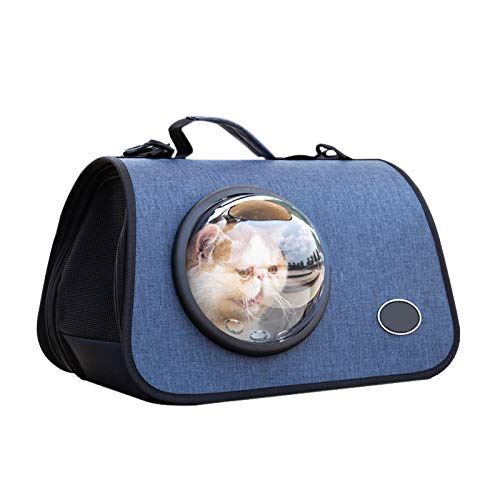 XGWML Katzen-Tasche Heräus Bewegliche Schulter Atem Handtasche Raumkapsel Messenger Bag Hund Katze Imbiss Mit Schulranzen (1)