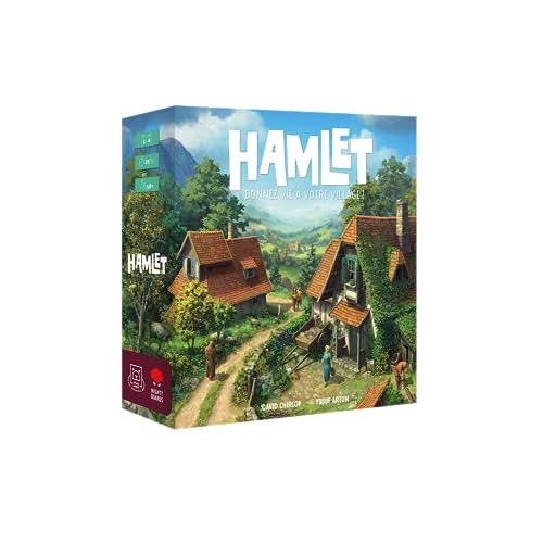 Hamlet – GRRRE Games – Platzierspiel für Fliesen und Arbeiter – Ressourcenmanagement ab 10 Jahren