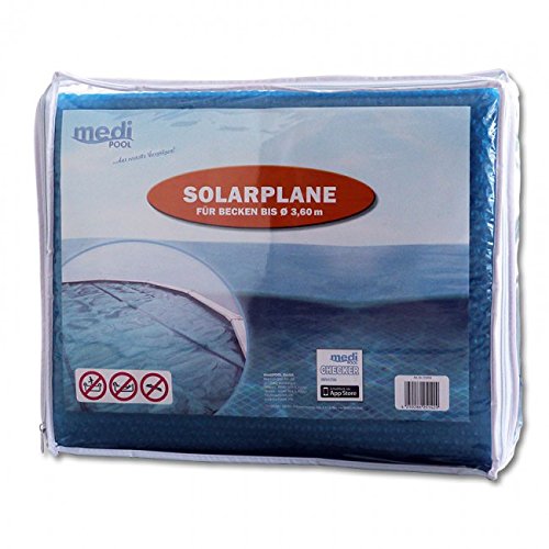 Medipool Solarplane für Schwimmbecken Ø 3,50m bis max. 3,60m