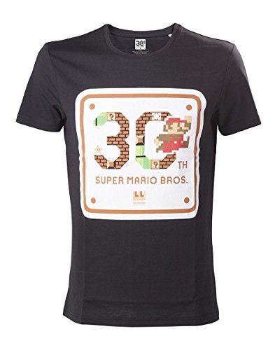 Nintendo T-Shirt -L- Mario 30th Anniversary, schwa