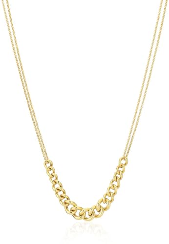 Sif Jakobs Jewellery Damen-Kette 925er Silber One Size Gold 32027192