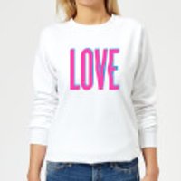 Love Glitch Frauen Pullover - Weiß - XS - Weiß