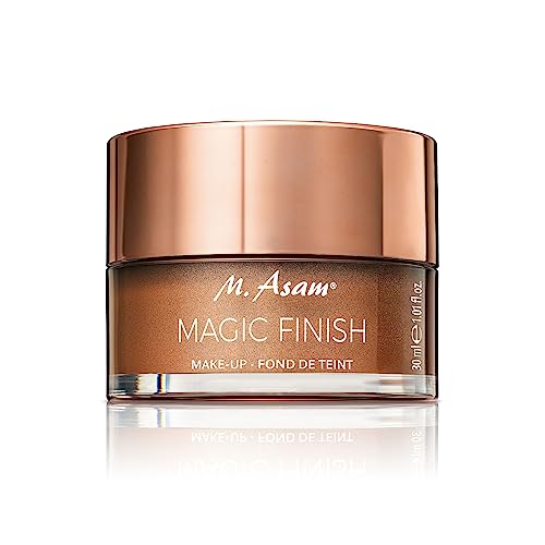 M. Asam Magic Finish Make Up Mousse (30ml), 4-in-1 Primer, Make-up, Puder & Concealer, natürlich & leichte Foundation für jeden Hauttyp & Tagespflege - für helle bis mittlere Haut