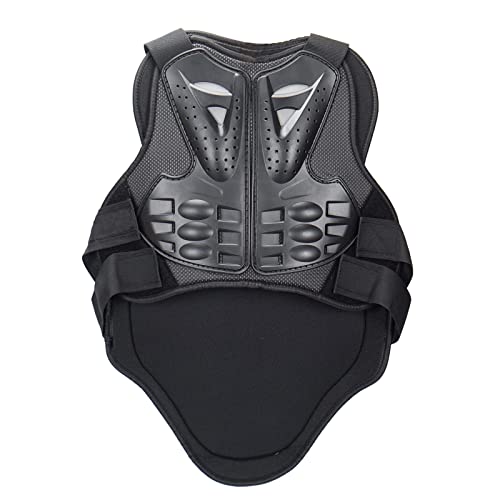 FLYAMAPIRIT Gepanzerte Motorradweste Schutzausrüstung mit Brust- und Rückenpanzerweste für Motorradfahren, Skifahren, Reiten, Skateboarden usw.