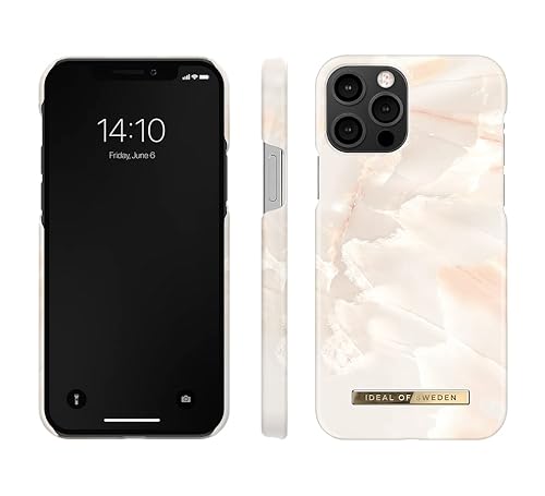 IDEAL OF SWEDEN IDFCSS21-I2061-257 - Fashion Case - Rose Pearl Marble - für Apple iPhone 12, Apple iPhone 12 Pro