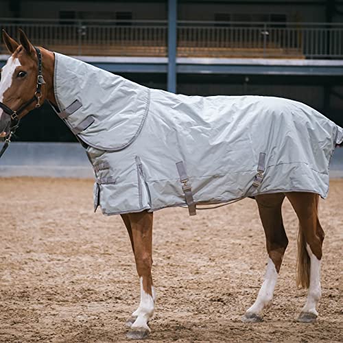 900D wasserdichte, atmungsaktive Regendecke für Pferde mit Nackenschutz, verdickte, warme Winterdecke für große Pferde, Sattlerbedarf