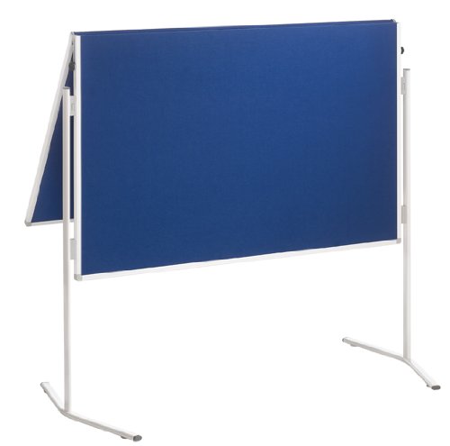 Franken ECO-UMTFG03R Moderationstafel, 120 x 150 cm, Filz blau