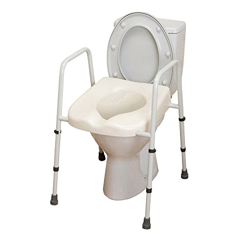 NRS Healthcare Mowbray Toilettensitz und Rahmen M92740