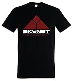 Skynet Logo T-Shirt - Cyberdyne Sarah Terminator Systems John Research Connor (XXL)