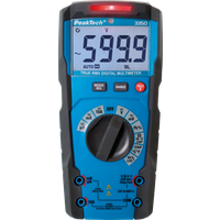 PEAKTECH 3350 - Multimeter, digital, 6000 Counts, TRMS, Auto-Range