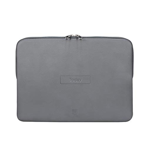 Tucano - Today Sleeve, Custodia Schutzhülle für Laptop, kompatibel mit MacBook, Schutzhülle PC aus Kunstleder, Memory-Schaum