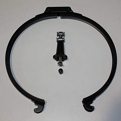 Astralpool - Ringverschluss 203, schwarz, mit Abdeckung, für Aplister-Filter