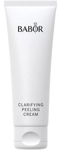 BABOR Clarifying Peeling Cream für ölige Haut, Klärendes Gesichtspeeling, Vorbereitung für Pflege und Selbstbräuner, Ohne Alkohol, Vegane Formel, 1 x 50 ml