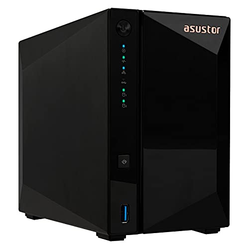 Asustor AS3302T 2GB NAS 36TB (2X 18TB) EXOS, montiert und getestet mit SE ADM installiert