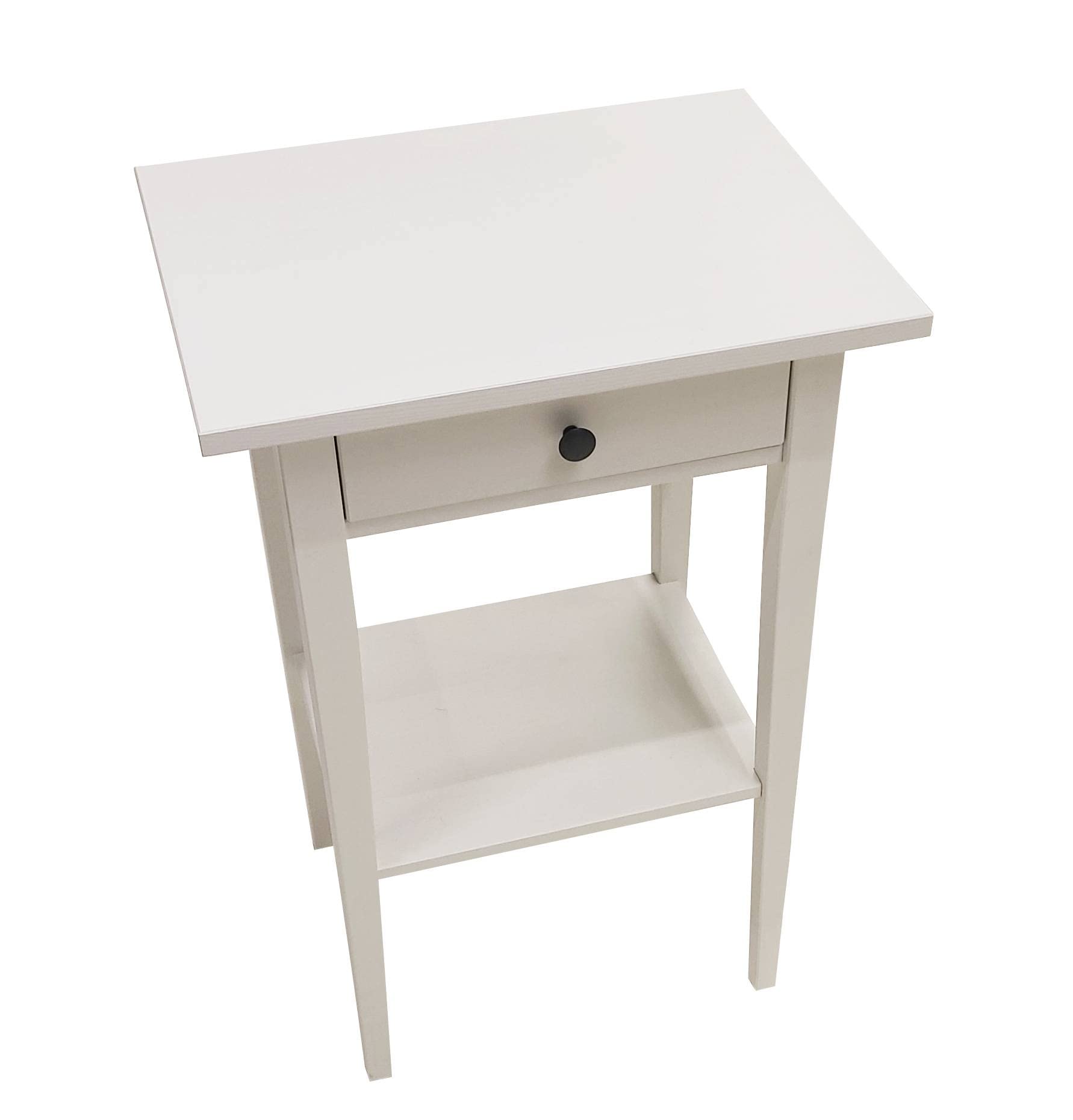 Ikea HEMNES – Nachttisch – 46 x 35 Zentimeter – Farbe: weiß