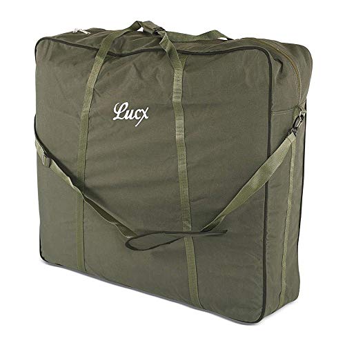 Lucx® Tragetasche XL für Angelstühle Chair Bag Gartenstuhl Transporttasche, Maße (L/B/H) 75 x 80 x 25 cm