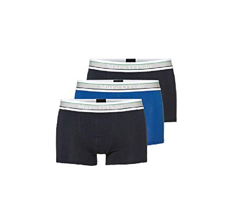 Marc O'Polo Body & Beach Herren Multipack M-Shorts 3-Pack Boxershorts, Blau (Indigo 824), Medium (Herstellergröße: M) (3er Pack)