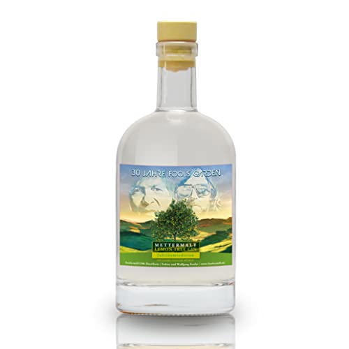 Fesslermill1396 Mettermalt FOOLS GARDEN LEMON TREE Gin aus Baden-Württemberg | Offizielles Merchandise | Zitrusnote | London Dry Gin