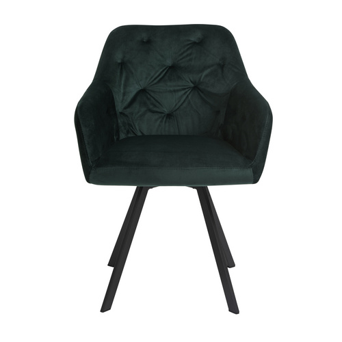 SalesFever Stuhl, Höhe: 85 cm, tannengruen/schwarz 2