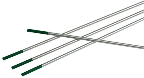 LITTY Wolframelektrode (Ø 3,2 mm Länge 175 mm / grün / Inhalt: 10 Stück) - 010032175