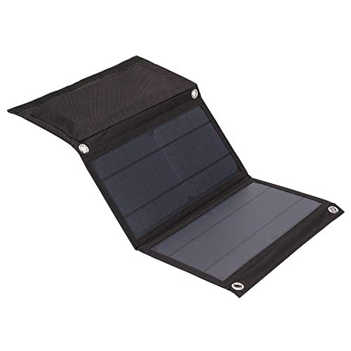 NTONPOWER Solarpanel Faltbar 15W, Tragbar Solar Panel Solarmodul mit USB-A Ausgang Solarladegerät Schnellladung für Outdoor Smartphone GoPro